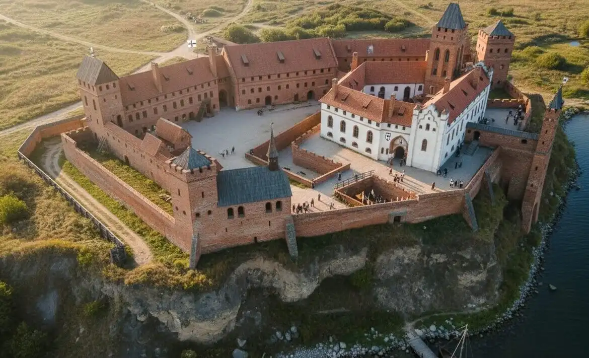 замок Бальга, обработка нейросети