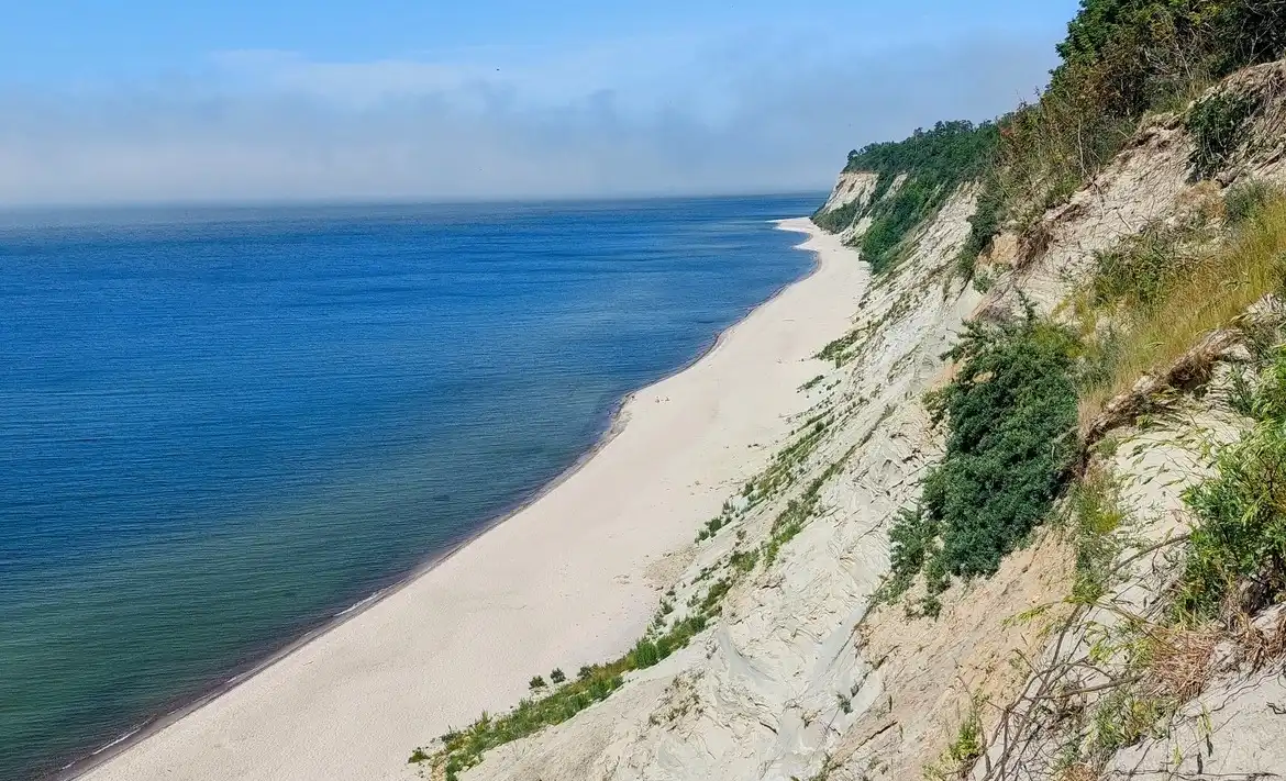 вид с обрыва