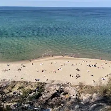 Пляж в Светлогорске