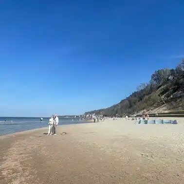 Пляж в Светлогорске