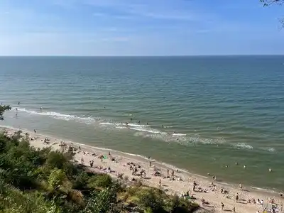 Пляж в Светлогорске
